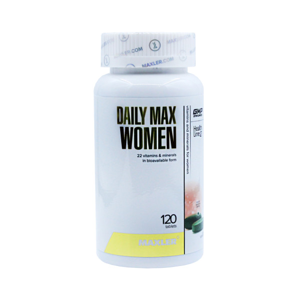 Мультивитамины Maxler Daily Max Women 120 таблеток