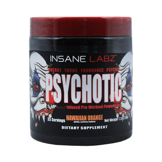 Предтренировочный комплекс Insane Labz Psychotic 35 порций 220 гр #1