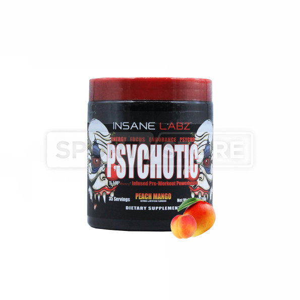 Предтренировочный комплекс Insane Labz Psychotic 35 порций 220 гр