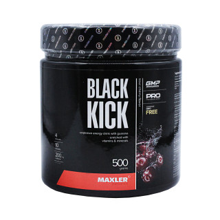 Предтренировочный комплекс Maxler Black kick 17 порций 500 гр #1