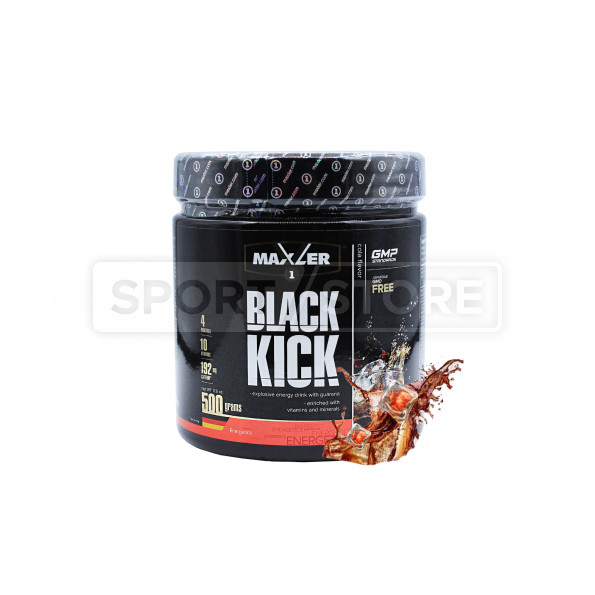 Предтренировочный комплекс Maxler Black Kick 17 порций 500 гр