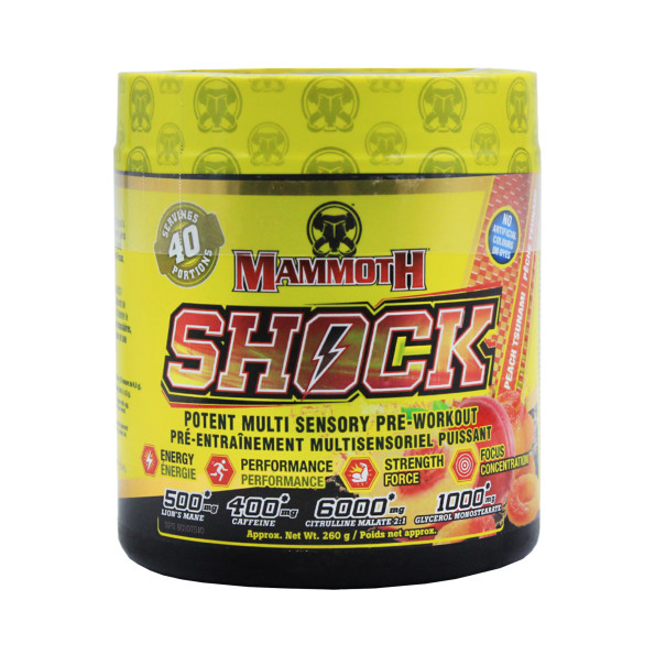 Предтренировочный комплекс Mammoth Shock 40 порций 260 гр #1