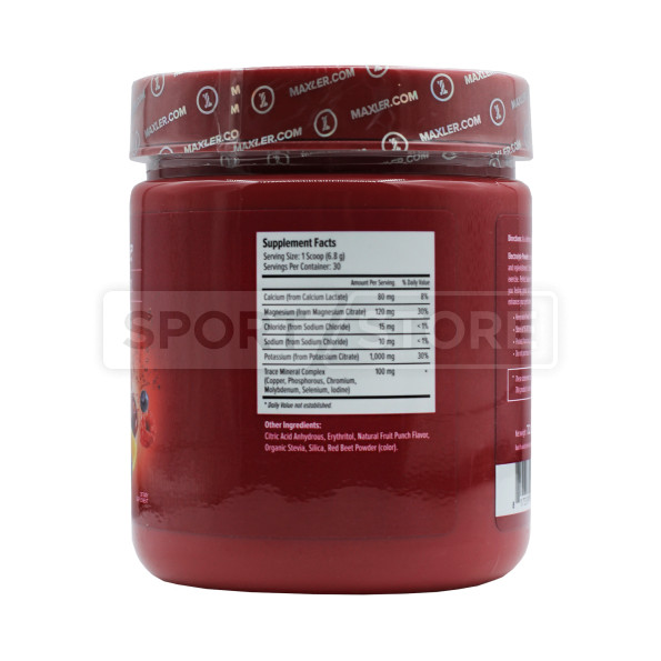 Изотоник Maxler Electrolyte Powder 30 порций 204 гр