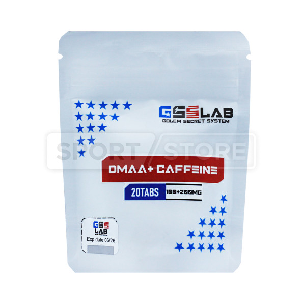 Кофеин GSS Lab DMAA+caffeine 20 капсул