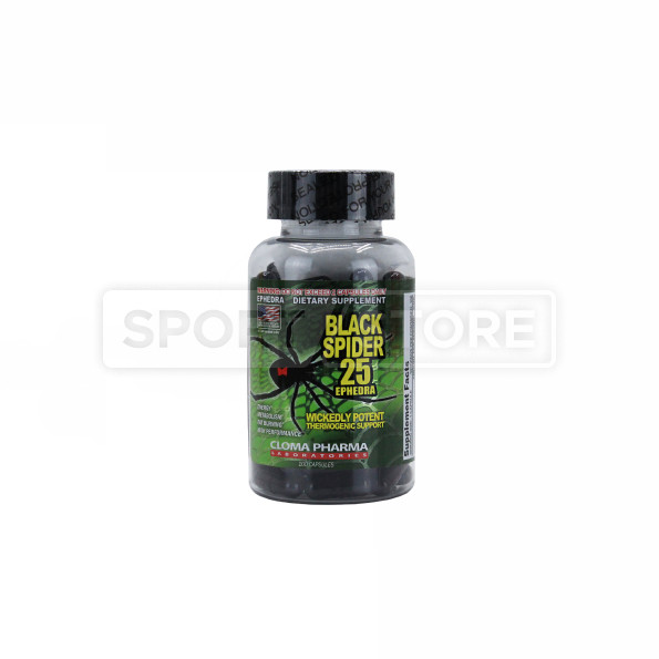 Жиросжигатели Cloma Pharma Black Spider 100 капсул