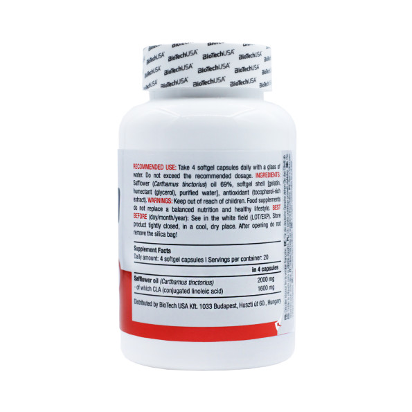 Жиросжигатель липотропик BioTech USA CLA 400 80 капсул #2