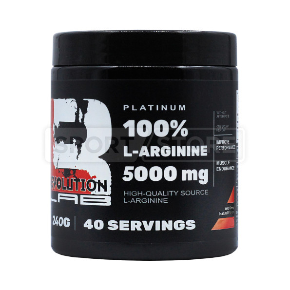 Л-Аргинин Revolution Lab L-arginine 40 порций 240 гр