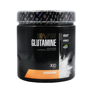 Глютамин Maxler 100% PURE 60 порций 300 гр #1