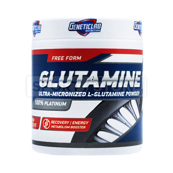 Глютамин Geneticlab L-Glutamine 60 порций 300 гр