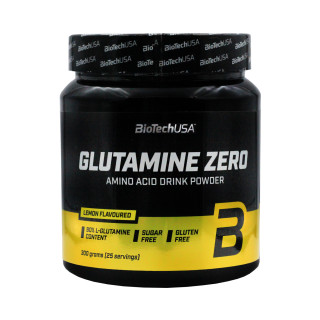 Глютамин BioTech USA Zero 25 порций 300 гр #1