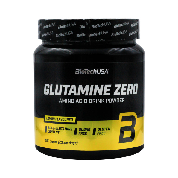 Глютамин BioTech USA Zero 25 порций 300 гр #1