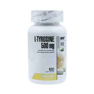 Тирозин Maxler L-Tyrosine 100 капсул 500 мг #1