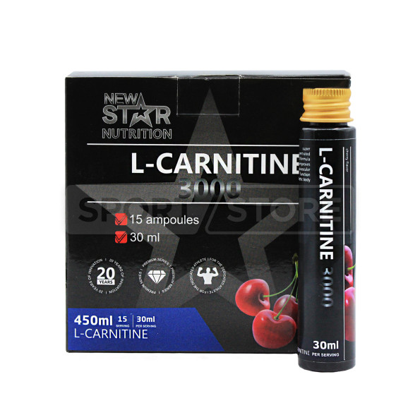 Концентрат карнитина New Star Ultimata L-Carnitine Shots 15 шт.*30 мл