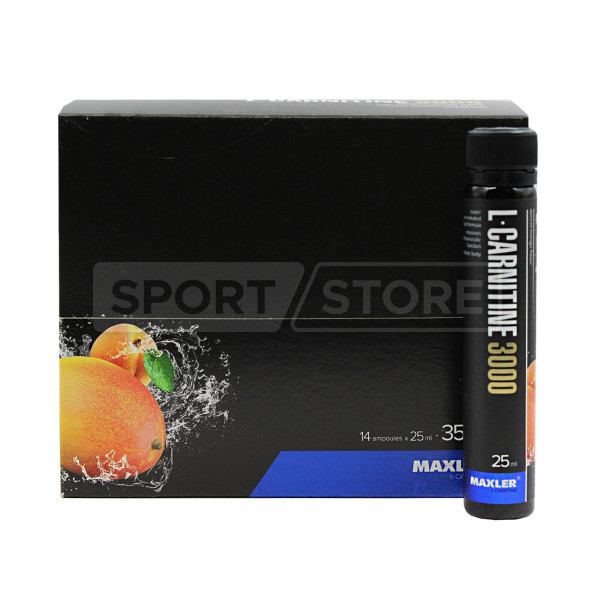Концентрат карнитина Maxler L-Carnitine 3000 Shots 14 шт.*25 мл