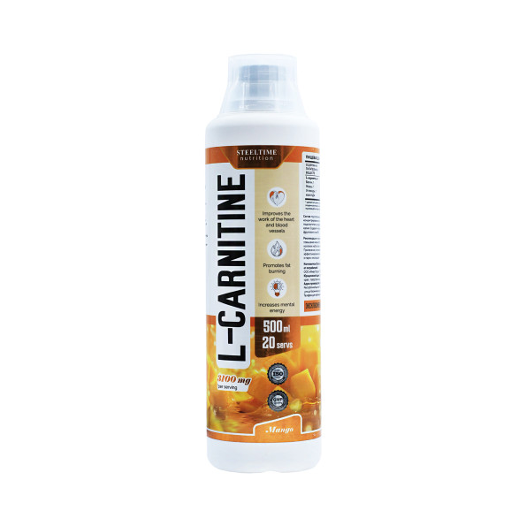 Концентрат карнитина Steeltime Nutrition L-Carnitine 20 порций 500 мл