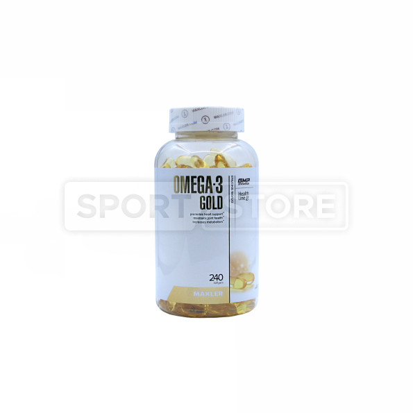 Омега 3 Maxler Gold 240 капсул