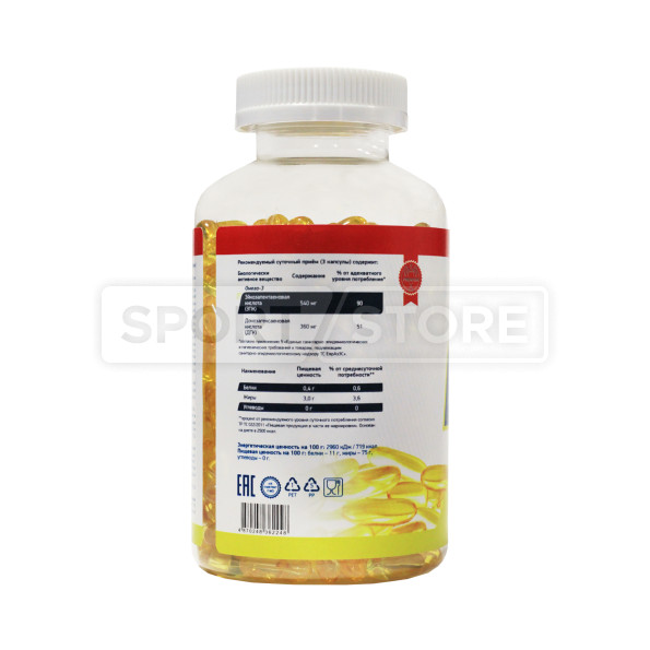 Омега 3 Geneticlab Omega-3 300 капсул