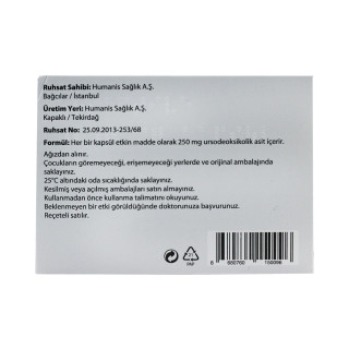 Урсосан Ursactive Humanis 250 мг 100 капсул #1