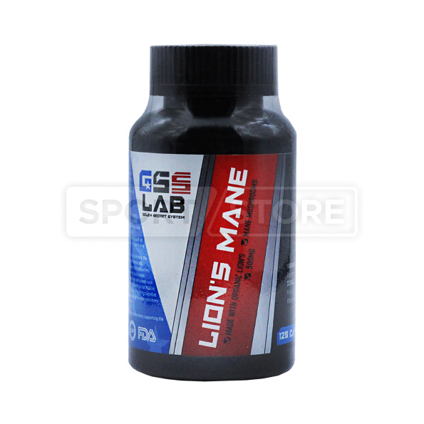 Ежовик гребенчатый GSSLab Lion's Mane 120 капсул