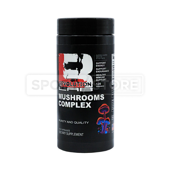 Комплекс грибов Revolution Lab Mushrooms Complex 120 капсул