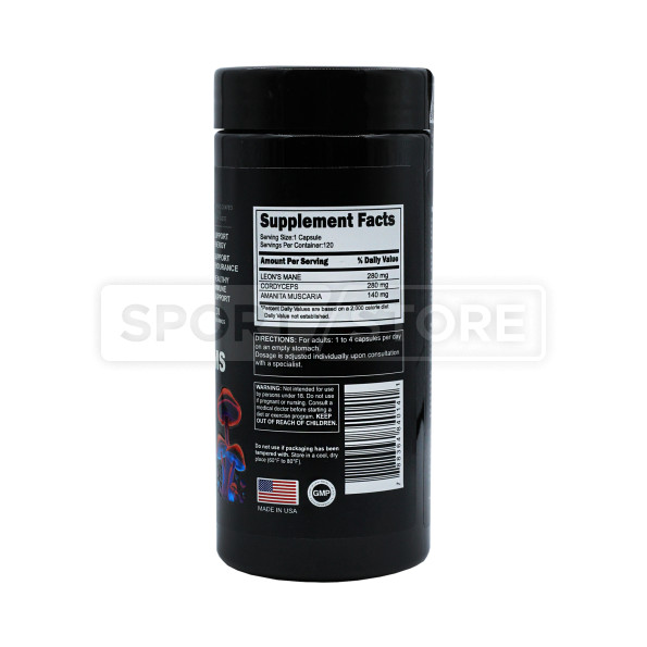 Комплекс грибов Revolution Lab Mushrooms Complex 120 капсул