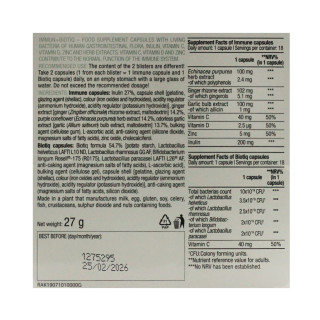 Пробиотик BioTech USA Immune Biotiq 36 капсул #1