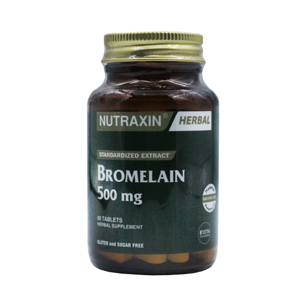 Бромелайн Nutraxin 500 мг 60 таблеток #1