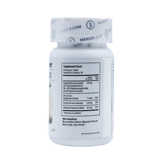 Гинкго билоба Maxler Organic 60 мг 60 таблеток #1