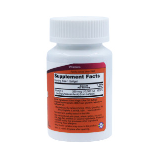 Витамин Д3 Now Foods Vitamin D3 10 000UI 120 каспул #1