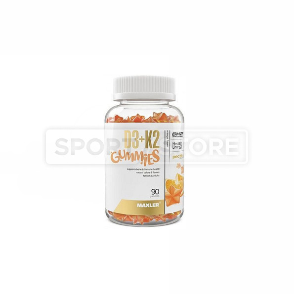 Витамин D3+К2 Maxler Vitamin Kids 1 200UI 90 жевательных пастилок