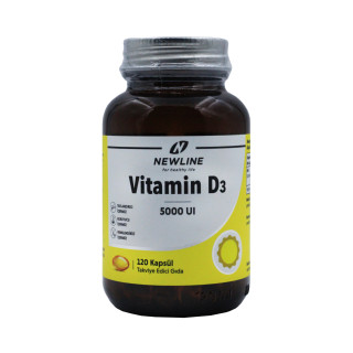 Витамин Д3 Newline 5000 ед 120 таблеток #1