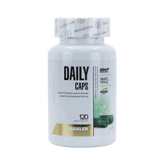 Витаминный комплекс Maxler Daily caps 120 таблеток #1