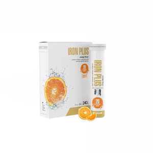Витаминно-минеральный комплекс Maxler Iron Plus Effervescent 3 тубуса по 20 таблеток