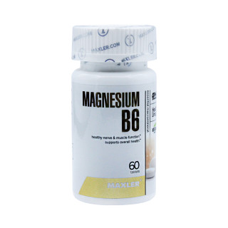 Магний В6 Maxler Magnesium 100 мг 60 таблеток #1