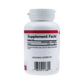 Цинк цитрат Natural Factors 50 мг 90 таблеток #1