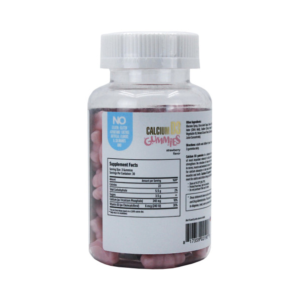 Кальций Д3 Maxler Gummies Calcium D3 240 мг 90 пастилок #2