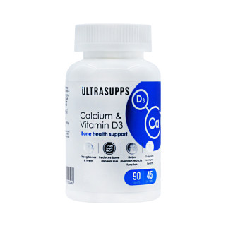 Кальций Д3 Ultrasupps Calcium & Vitamin D3 600 мг 90 таблеток #1
