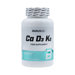 Кальций D3 и K2 BioTech USA 500 мг 90 капсул #1