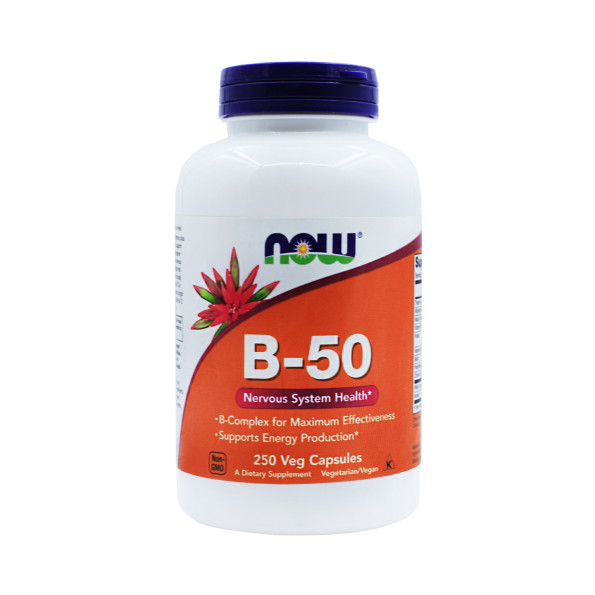 Витаминный комплекс Now Foods B-50 250 капсул #1