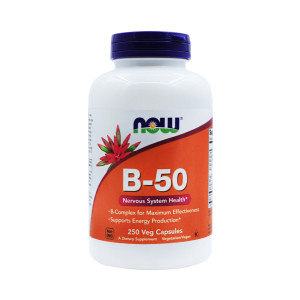 Витаминный комплекс Now Foods B-50 250 капсул