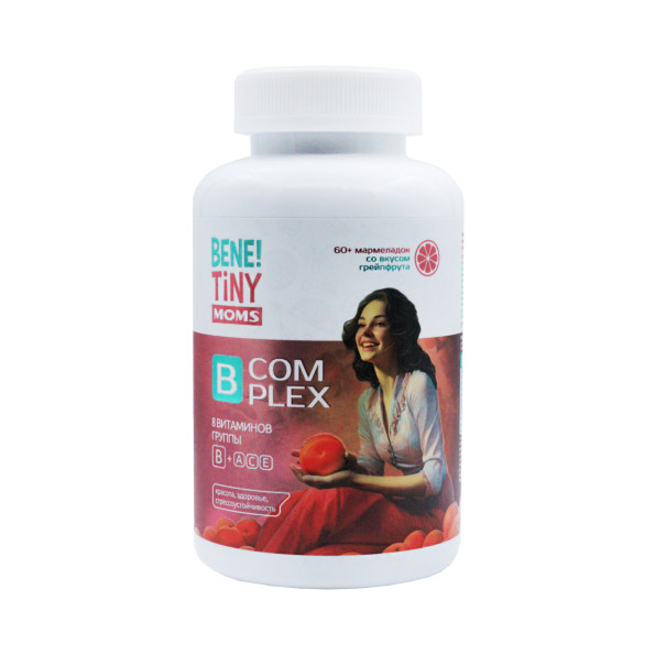 Витамины группы Б Benetiny 60 мармеладок #1
