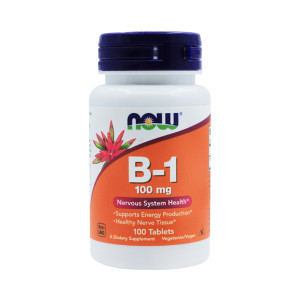 Витамин B1 Now Foods B-1 100 мг 100 таблеток