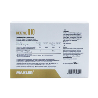 Коэнзим Q10 с витамином Е и биоперином Maxler 100 мг 30 капсул #1