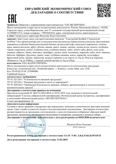Декларация Iso pro