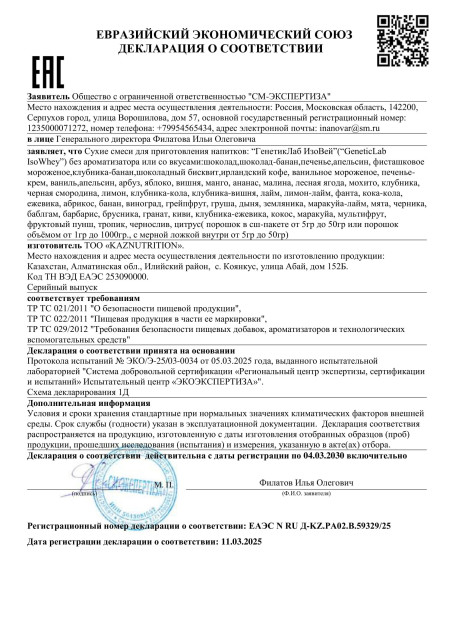 Декларация Iso pro