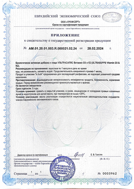 Экспертиза D3-K2