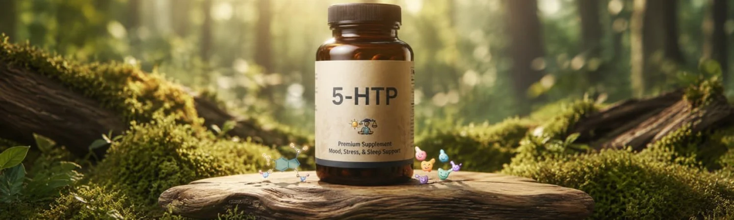 5-HTP: для чего нужен, как принимать, польза и вред для настроения и качества сна.
