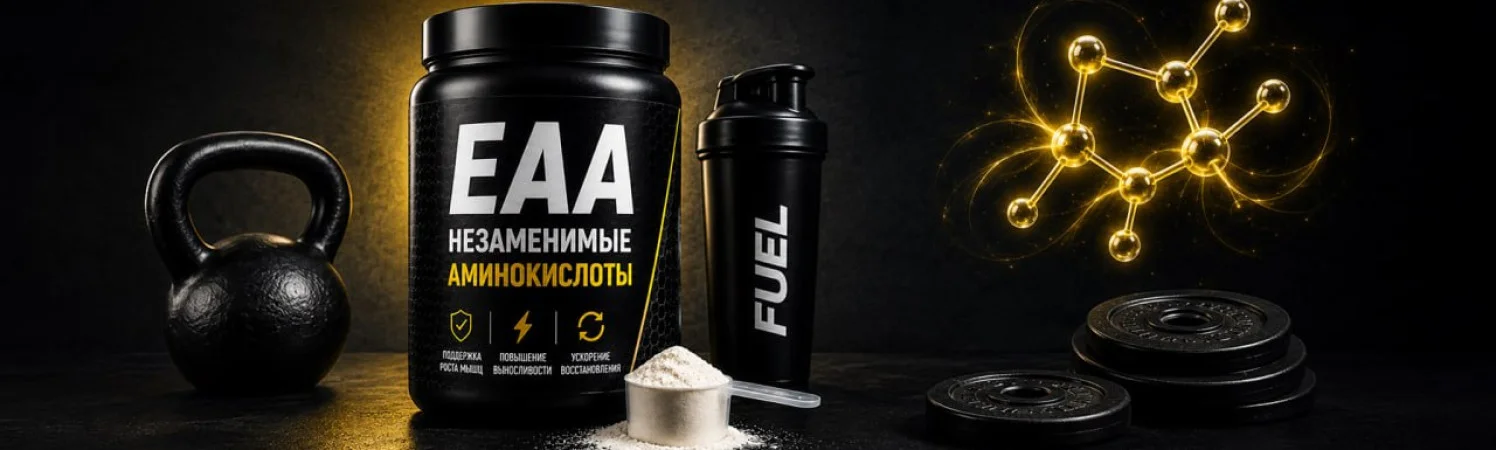 EAA (Незаменимые аминокислоты): для чего нужны, чем отличаются от BCAA и как принимать.