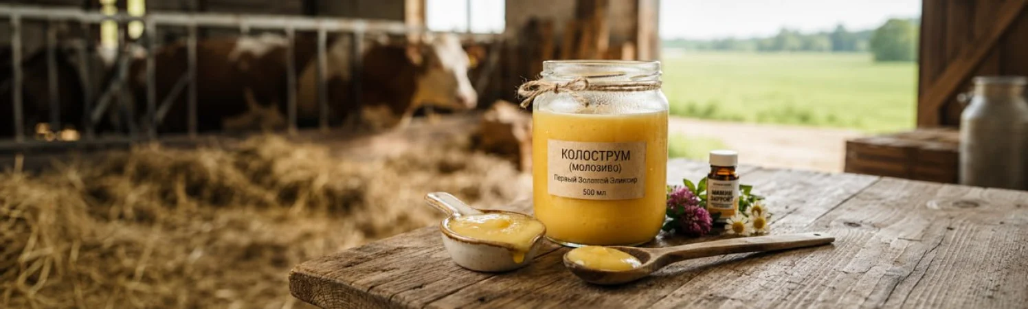 Молозиво (Колострум): польза для кишечника и иммунитета