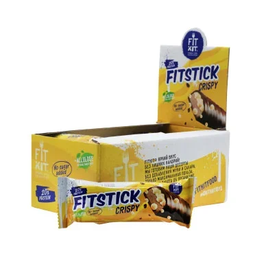 Батончик протеиновый Fit Kit 45 г #3